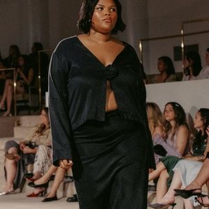 Djerf Avenue Remake Dream Open Top Ash